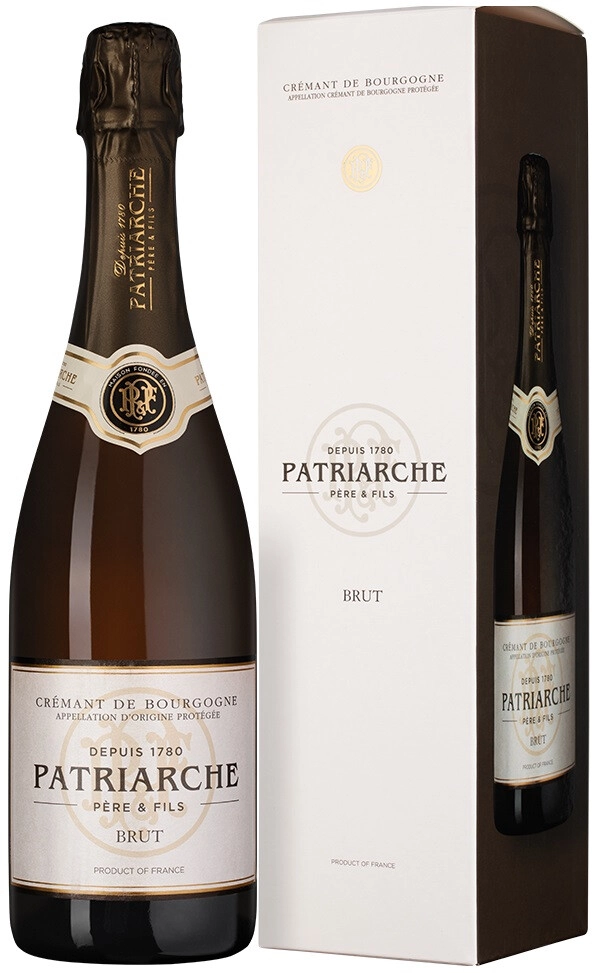 Игристое вино Patriarche, Brut, Cremant de Bourgogne AOC