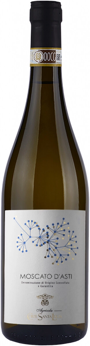 Игристое вино Corte Santa Lucia, Moscato d'Asti DOCG