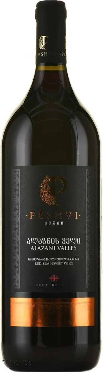 Вино "Peshvi" Alazani Valley Red