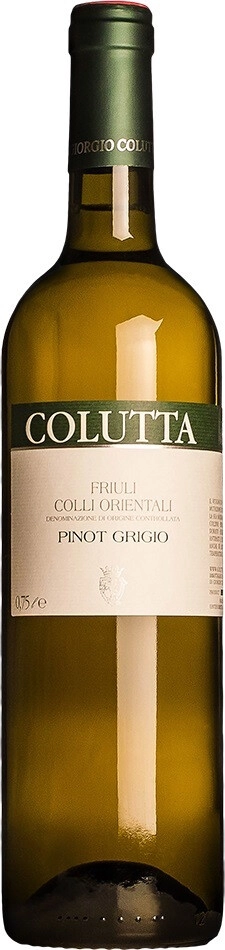 Вино Colutta, Pinot Grigio, Colli Orientali Friuli DOC