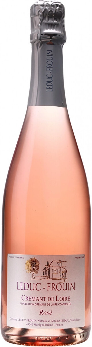 Игристое вино Domaine Leduc-Frouin, Cremant de Loire AOC Rose