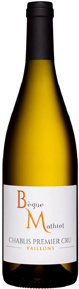 Вино Domaine Begue Mathiot, Chablis 1-er Cru "Vaillons" AOC