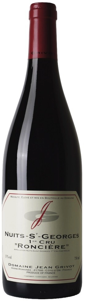 Вино Domaine Jean Grivot, Nuits-St-Georges 1-er Cru "Les Roncieres" AOC