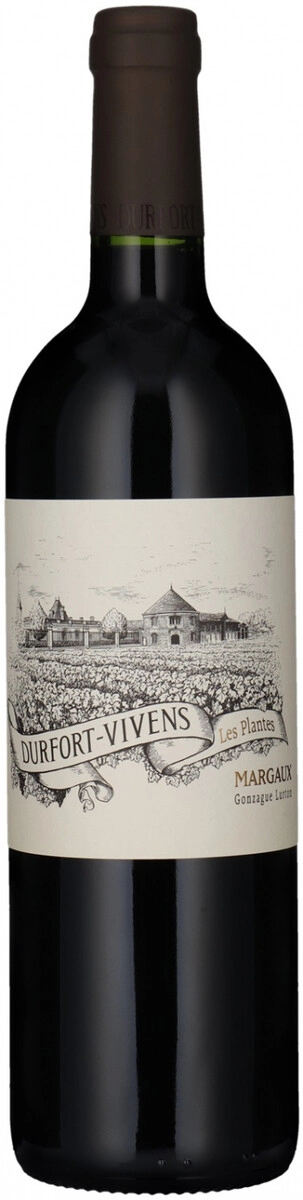 Вино Durfort-Vivens, "Les Plantes" Margaux AOC