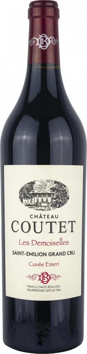 Вино Chateau Coutet, "Les Demoiselle Cuvee Emeri", Saint-Emilion Grand Cru AOC
