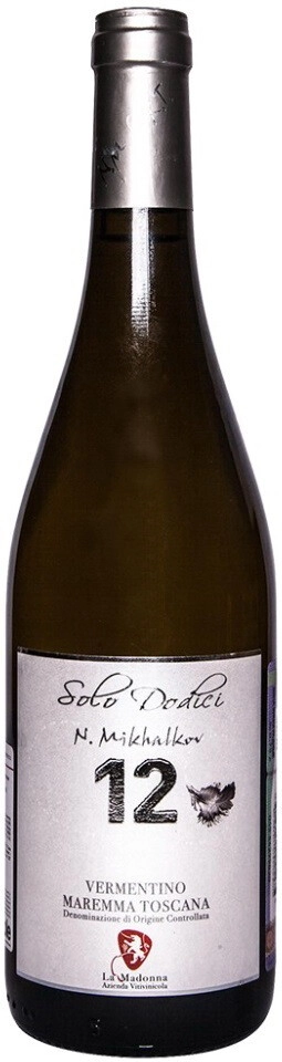 Вино La Madonna, "12" Solo Dodici Vermentino, Maremma Toscana DOC