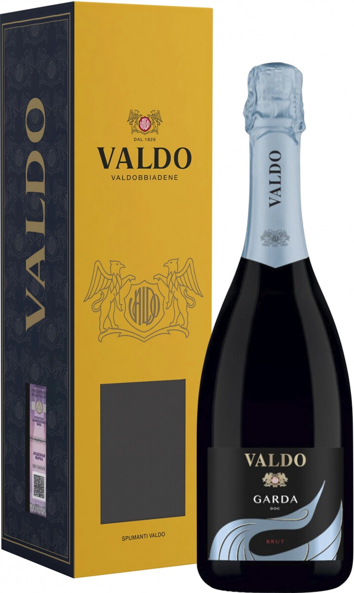 Игристое вино Valdo, Garda DOC Brut