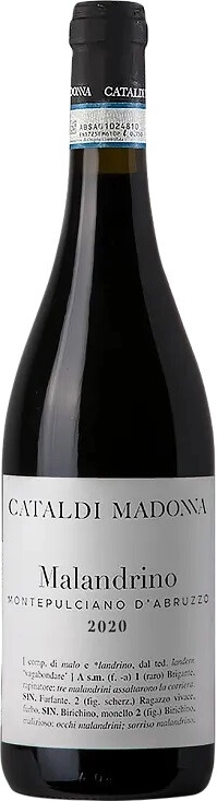 Вино Cataldi Madonna, "Malandrino" Montepulciano d'Abruzzo DOC