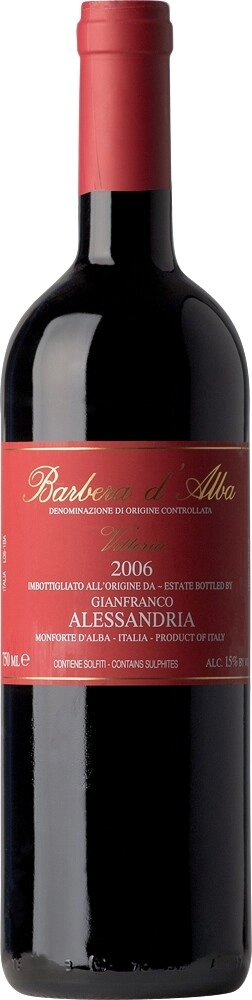 Вино Alessandria Gianfranco Barbera d'Alba Vittoria DOC