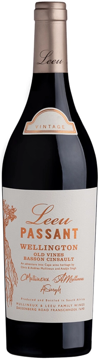 Вино Leeu Passant, Old Vines Basson Cinsault, Wellington