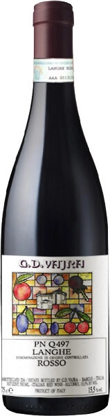 Вино G.D.Vajra,  Langhe DOC Rosso Pinot Noir