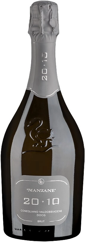 Игристое вино Le Manzane, "20.10" Conegliano Valdobbiadene DOCG Prosecco Superiore Brut