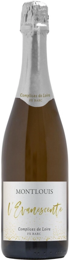 Игристое вино Complices de Loire, "L'evinescente" Brut, Montlouis AOP