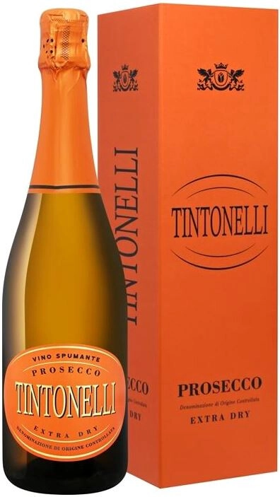 Игристое вино "Tintonelli" Prosecco DOC Extra Dry