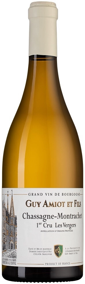 Вино Domaine Amiot Guy et Fils, Chassagne-Montrachet Premier Cru "Les Vergers" AOC