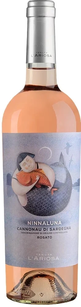 Вино Tenuta L'Ariosa, "Ninnaluna" Cannonau di Sardegna DOC Rosato