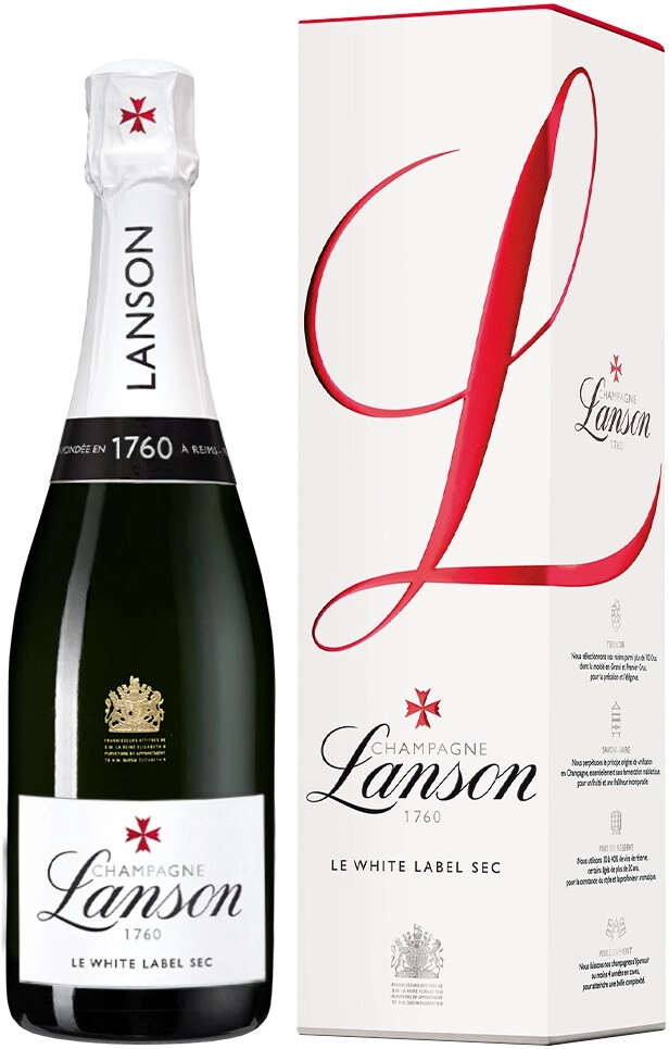 Шампанское Lanson, Le White Label Sec