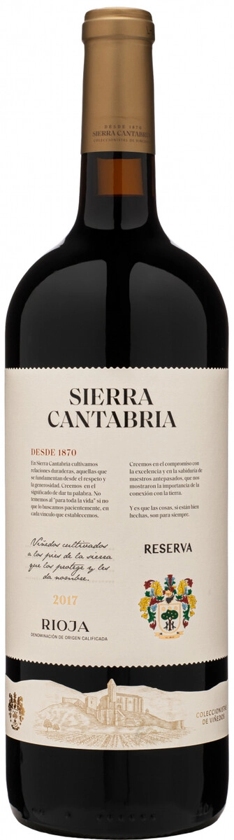 Вино Sierra Cantabria, Reserva, Rioja DOCa