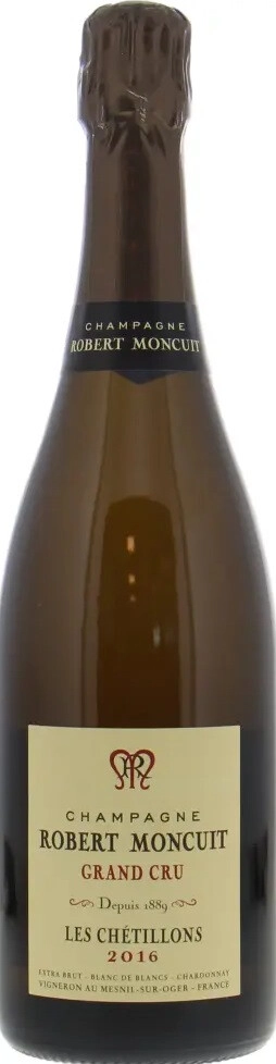 Шампанское Robert Moncuit, "Les Chetillons" Grand Cru Blanc de Blancs Extra Brut, Champagne AOC