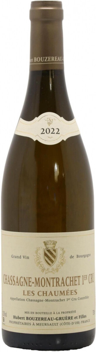 Вино Hubert Bouzereau-Gruere et Filles, Chassagne-Montrachet 1er Cru "Les Chaumees" AOC