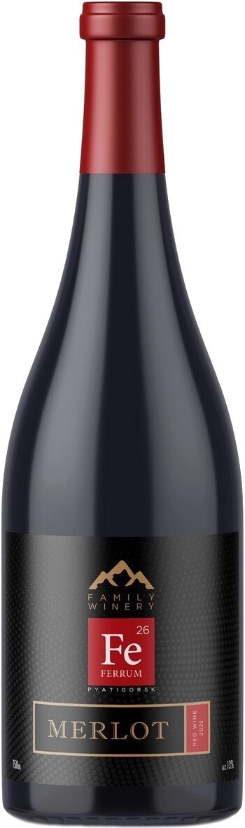 Вино Ferrum Winery, Merlot