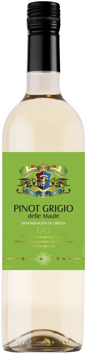 Вино "Solarita" Pinot Grigio delle Maule DO