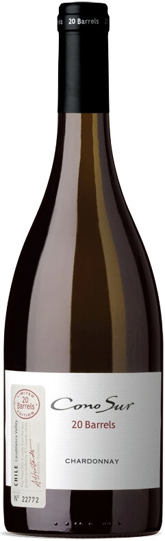 Вино Cono Sur 20 Barrels Chardonnay Limited Edition Casablanca Valley DO