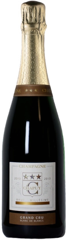 Игристое вино Champagne Chapuy, Brut Reserve Blanc de Blanc Grand Cru Millesime