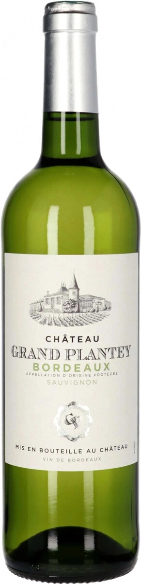Вино Chateau Grand Plantey, Bordeaux AOP Blanc