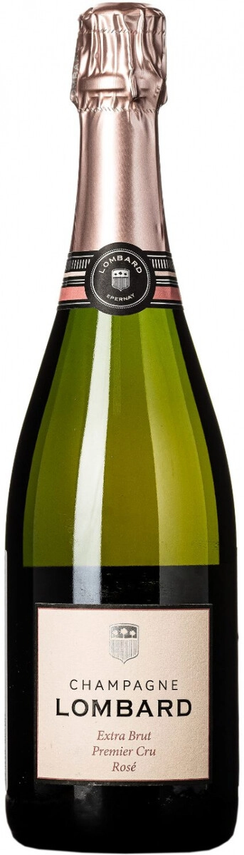 Шампанское Champagne Lombard, Extra Brut Premier Cru Rose