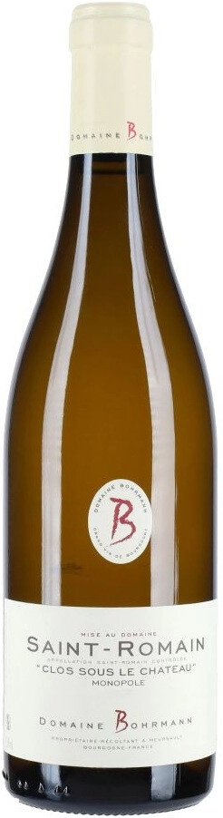 Вино Domaine Bohrmann, Saint-Romain "Clos Sous le Chateau" Monopole AOC
