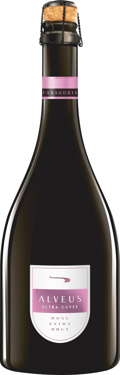 Игристое вино Fanagoria, "Alveus Ultra Cuvee" Rose Extra Brut