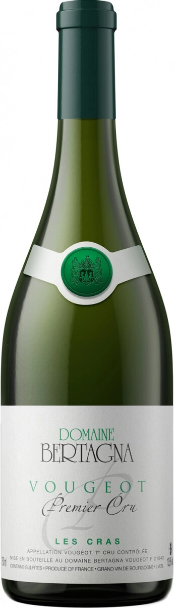 Вино Domaine Bertagna, Vougeot 1-er Cru "Les Cras" AOC Blanc