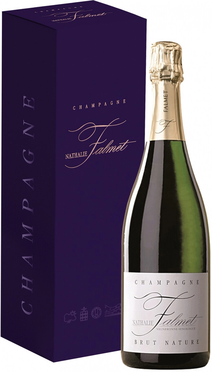 Шампанское Nathalie Falmet, Brut Nature, Champagne AOC