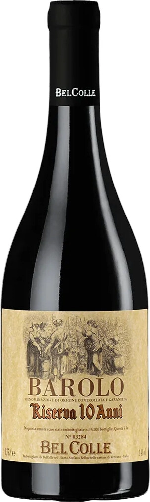 Вино Bel Colle, Barolo DOCG Riserva 10 Anni