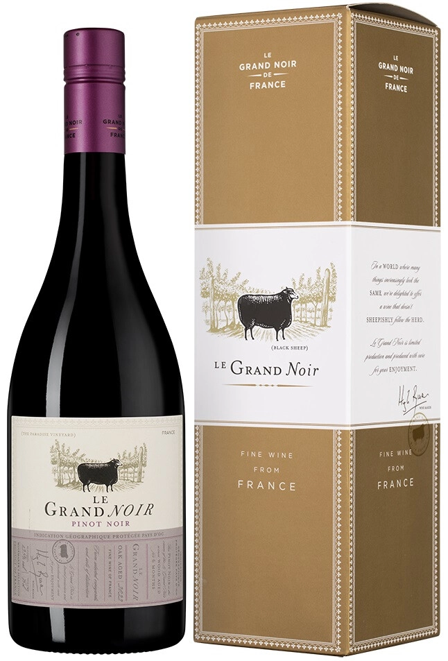 Вино "Le Grand Noir" Pinot Noir, Pays d'Oc IGP