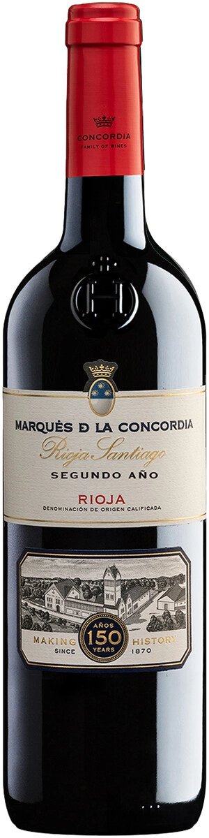 Вино Marques de la Concordia, "Rioja Santiago" Segundo Ano, Rioja DOC