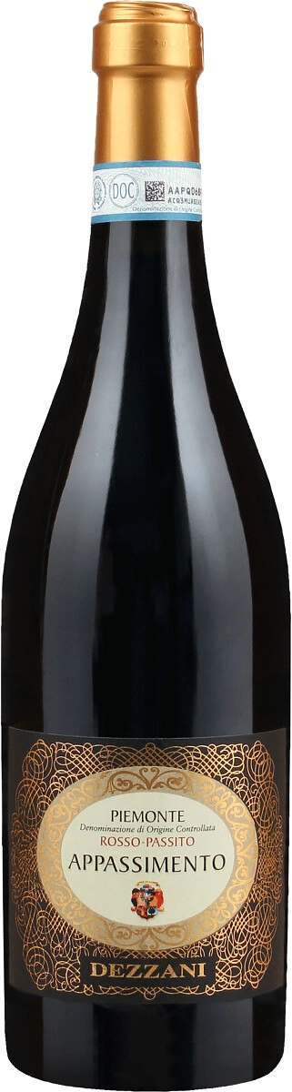 Вино Dezzani, Appassimento Rosso-Passito, Piemonte DOC