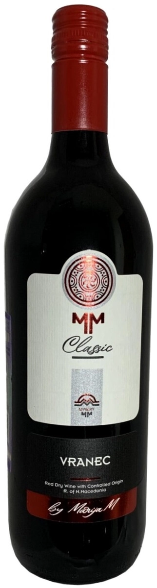 Вино Tikves, "MM" Classic Vranec