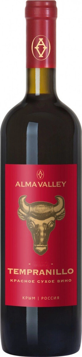 Вино "Alma Valley" Tempranillo