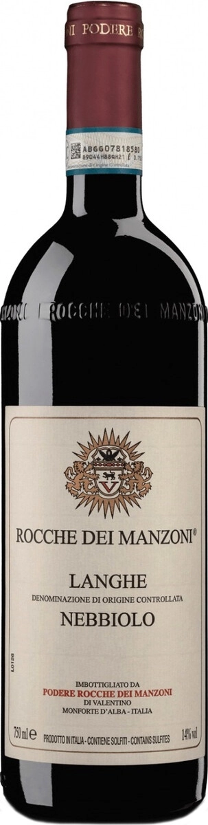 Вино Rocche dei Manzoni, Langhe Nebbiolo DOC