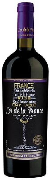Вино "L'Or de la France" Red Dry