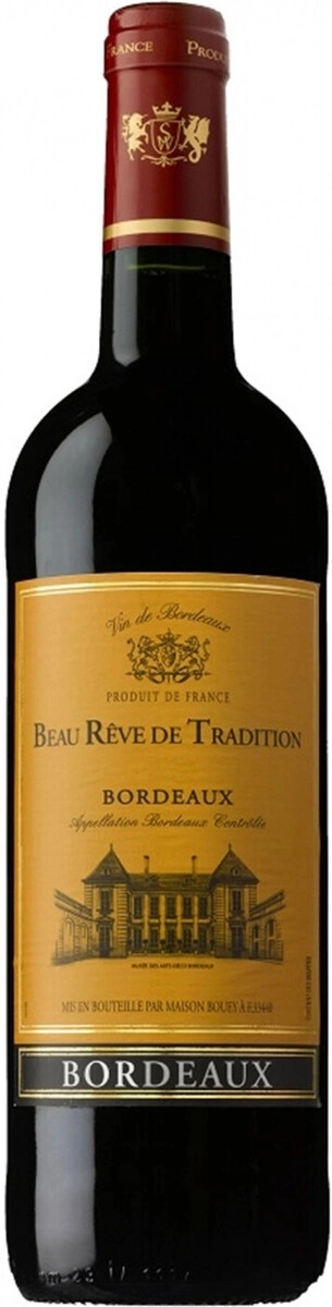 Вино "Beau Reve de Tradition" Rouge Sec, Bordeaux АОC