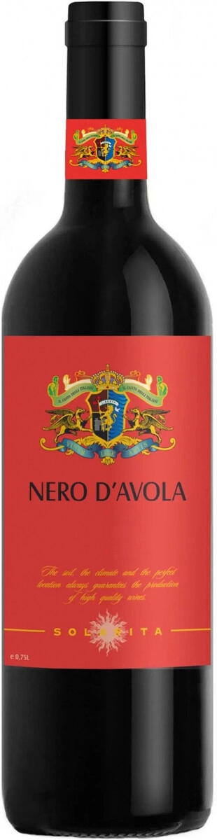 Вино "Solarita" Nero d'Avola, Sicilia DOC