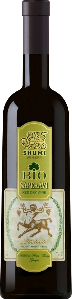 Вино Shumi, Saperavi Bio