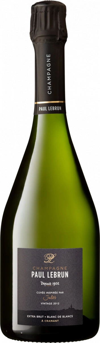 Шампанское Champagne Paul Lebrun, "Jules" Extra Brut Blanc de Blancs, Champagne AOC