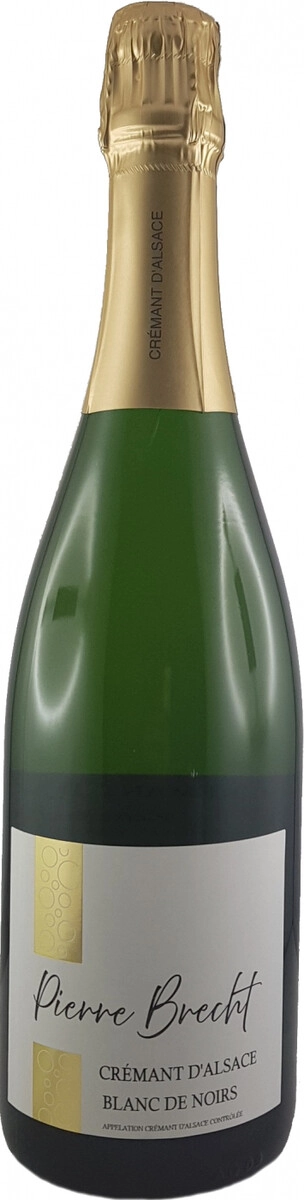Игристое вино "Pierre Brecht" Cremant d'Alsace Blanc de Noirs Brut AOC
