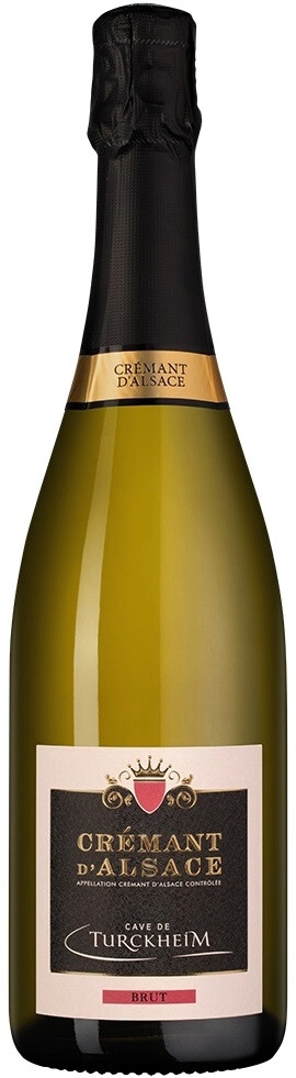 Игристое вино Cave de Turckheim, Cremant d'Alsace AOC Brut