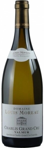 Вино Domaine Louis Moreau Chablis Grand Cru Valmur