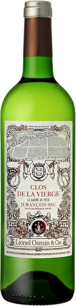 Вино Clos de la Vierge, "Le Carre de Pees", Jurancon Sec AOP